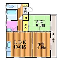 岡山県玉野市迫間2505（賃貸アパート2LDK・2階・58.10㎡） その2