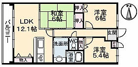 岡山県岡山市北区庭瀬283-1（賃貸マンション3LDK・3階・67.76㎡） その2