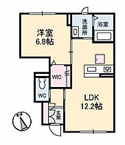 岡山県倉敷市船穂町船穂39-40（賃貸アパート1LDK・1階・44.62㎡） その2