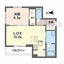 岡山県倉敷市鶴形2丁目737-3（賃貸マンション1LDK・1階・47.09㎡） その2