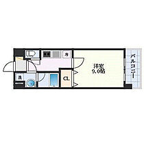 岡山県岡山市北区南方1丁目4-11（賃貸マンション1K・2階・28.27㎡） その2