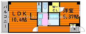 岡山県倉敷市鶴形1丁目6-16（賃貸アパート1LDK・1階・40.12㎡） その2