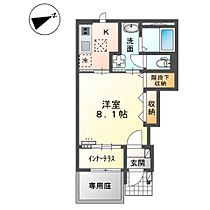 岡山県倉敷市福田町古新田（賃貸アパート1K・1階・33.72㎡） その2