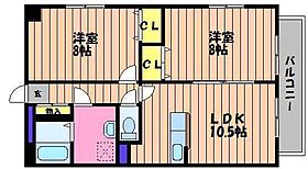 岡山県倉敷市福島239-1（賃貸マンション2LDK・6階・58.85㎡） その1