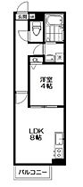 ラディウス  ｜ 京都府京都市南区久世中久世町5丁目32-7（賃貸アパート1LDK・1階・32.66㎡） その2