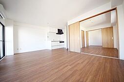 JR京浜東北・根岸線 川口駅 徒歩10分の賃貸マンション 4階1LDKのリビング/ダイニング