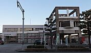 尾西郵便局 540m