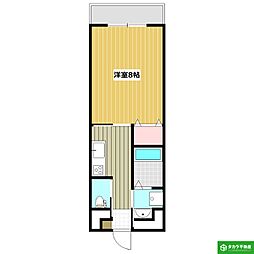 NEXTAGE（旦野原） 1階1Kの間取り