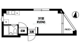 東京都中野区江古田1丁目（賃貸マンション1R・3階・18.10㎡） その2