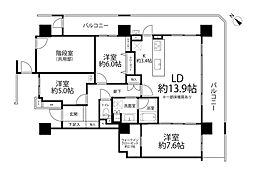 間取図画像 3LDK