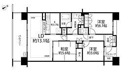 間取図画像 3LDK