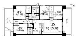 アデニウム篠崎 4LDKの間取図画像