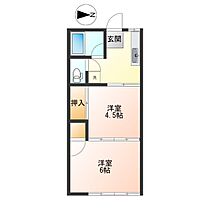 エトワール長町 105 ｜ 山形県山形市長町3丁目5-18（賃貸アパート2K・1階・30.00㎡） その2