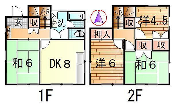 ラヴィーネ六鴻 L-1｜山形県天童市交り江4丁目(賃貸アパート4DK・1階・75.00㎡)の写真 その2