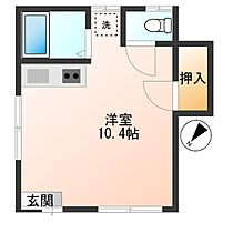 コーポ工藤 103 ｜ 山形県山形市七日町2丁目3-30（賃貸アパート1R・1階・29.16㎡） その2