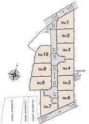 秦野市東田原　25-P1　全10区画　売地