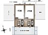 間取り：駐車スペースは並列2台可