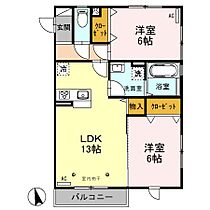 Ｆａｍｉｌｌｅ Ｍａｅｂａｓｈｉ  ｜ 群馬県前橋市天川大島町2丁目（賃貸アパート2LDK・3階・56.96㎡） その2