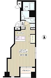 東京メトロ半蔵門線 半蔵門駅 徒歩1分の賃貸マンション 2階ワンルームの間取り