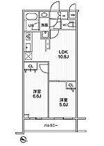 東京都墨田区東向島１丁目24-11（賃貸マンション2LDK・3階・48.02㎡） その2