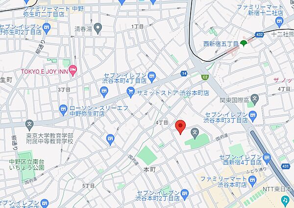東京都渋谷区本町４丁目(賃貸マンション1LDK・5階・42.19㎡)の写真 その20