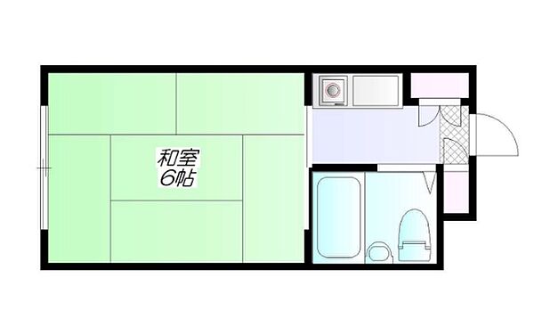 東京都新宿区四谷坂町(賃貸マンション1R・2階・15.00㎡)の写真 その2
