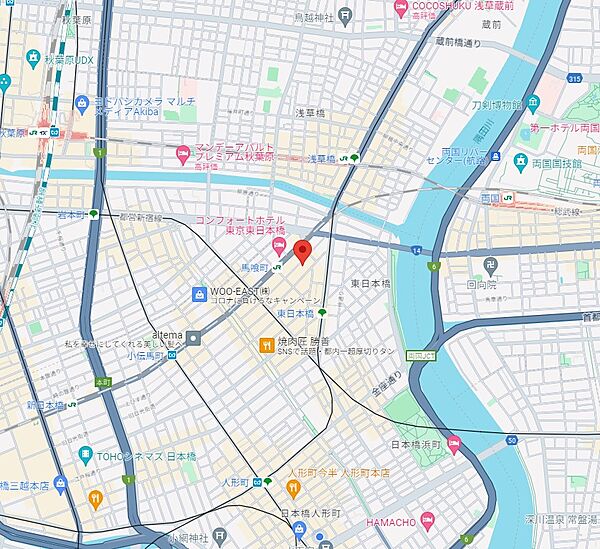 東京都中央区日本橋横山町(賃貸マンション1LDK・12階・36.27㎡)の写真 その17