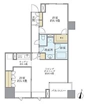 東京都中央区日本橋蛎殻町１丁目22-1（賃貸マンション2LDK・9階・61.75㎡） その2