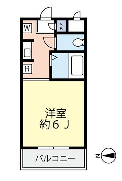 東京都新宿区四谷４丁目(賃貸マンション1K・4階・18.37㎡)の写真 その2