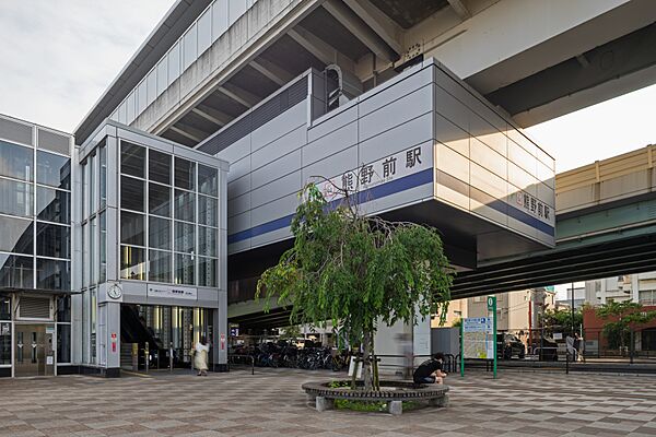 画像14:熊野前駅.[105m]