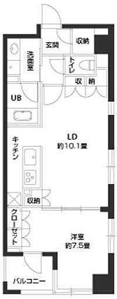 東京都中央区湊３丁目(賃貸マンション1K・8階・50.01㎡)の写真 その2