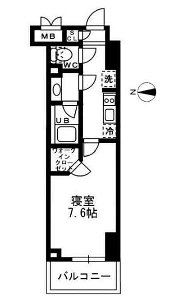 東京都江東区亀戸５丁目(賃貸マンション1K・11階・25.50㎡)の写真 その2