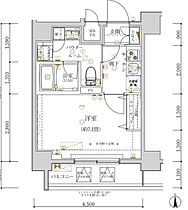 東京都江東区亀戸４丁目45-14（賃貸マンション1K・4階・25.65㎡） その2