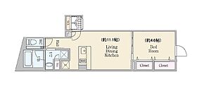 東京都港区高輪２丁目13-1（賃貸マンション1LDK・1階・37.13㎡） その2