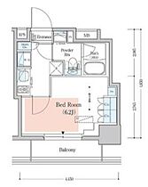 東京都品川区中延４丁目21-5（賃貸マンション1K・9階・20.23㎡） その2