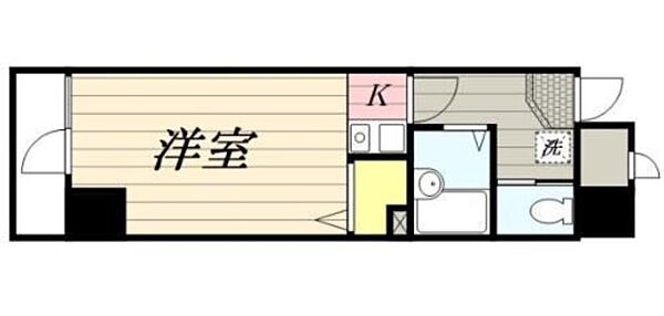 東京都港区東新橋２丁目(賃貸マンション1K・5階・20.62㎡)の写真 その2