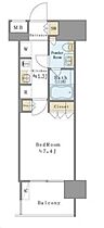 東京都江東区白河３丁目8-13（賃貸マンション1K・10階・25.39㎡） その2