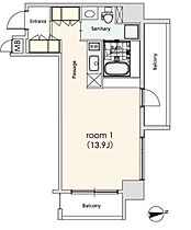 東京都港区芝３丁目32-10（賃貸マンション1R・3階・36.51㎡） その2