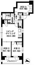 東京都文京区小石川１丁目13-9（賃貸マンション3LDK・5階・65.58㎡） その2