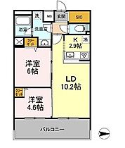 東京都新宿区弁天町177（賃貸マンション2LDK・12階・53.88㎡） その2