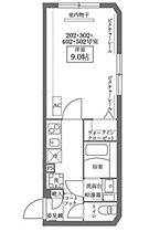 東京都中央区日本橋蛎殻町１丁目19-6（賃貸マンション1K・3階・28.03㎡） その2