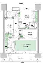 東京都中央区晴海５丁目6-4（賃貸マンション3LDK・9階・76.84㎡） その2