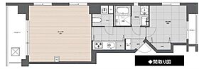 東京都港区赤坂２丁目15-7（賃貸マンション1LDK・7階・52.27㎡） その2