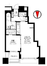 東京都中央区晴海３丁目13-1（賃貸マンション1LDK・48階・45.35㎡） その2