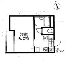 東京都江東区亀戸５丁目38-5（賃貸マンション1K・1階・21.16㎡） その2