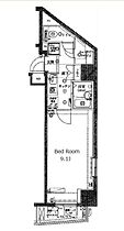 東京都港区西麻布２丁目25-25（賃貸マンション1K・11階・28.65㎡） その2