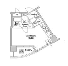 東京都港区虎ノ門３丁目23-7（賃貸マンション1R・7階・24.93㎡） その2