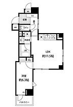 東京都中央区日本橋馬喰町１丁目4-2（賃貸マンション1LDK・7階・43.39㎡） その2