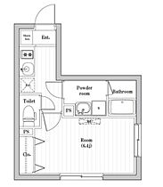 東京都渋谷区本町５丁目8-11（賃貸マンション1K・2階・23.69㎡） その2