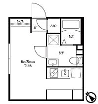 東京都新宿区市谷台町4-7（賃貸マンション1R・1階・20.39㎡） その2